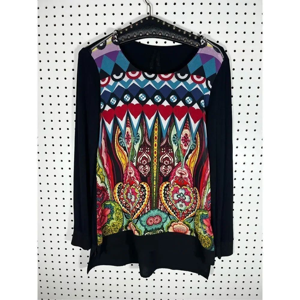 Desigual Adonia Multicolor Top size M